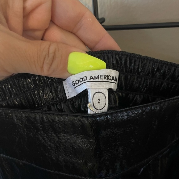 NWT Good American Paper Cargo Pants - Picture 6 of 9